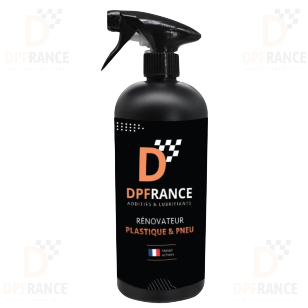 Rénovateur & Brillant Plastique & Pneus - DPF FRANCE - 500 ML