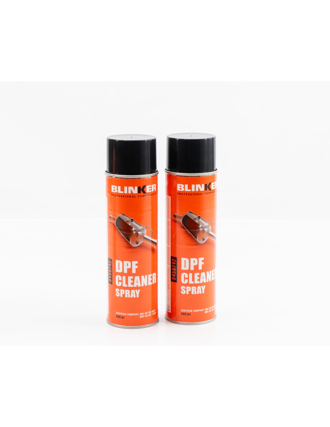 Lot de 2 DPF CLEANER SPRAY