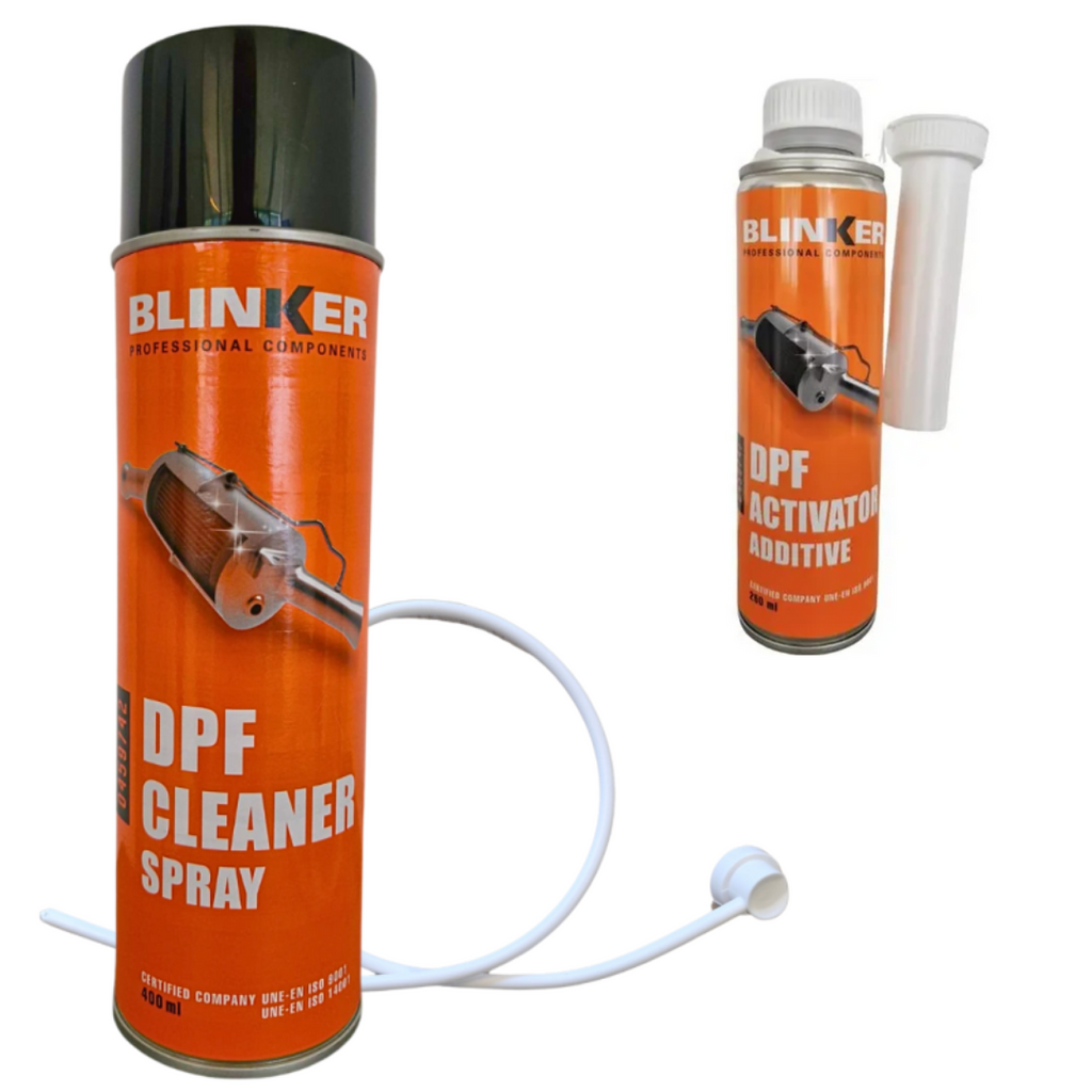 Lots de 2 Produits : 1 DPF Cleaner Spray + 1 Additifs Régénérateur